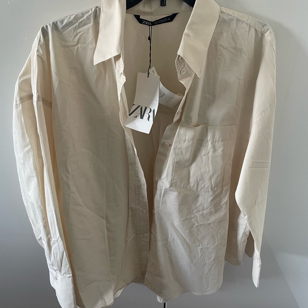 Zara Button down blouse